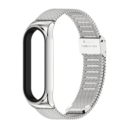 Mijobs Milan CS Screwless Buckle Metal Watch Band Case for Xiaomi Mi Band 3 & 4 & 5 & 6, Host not Included