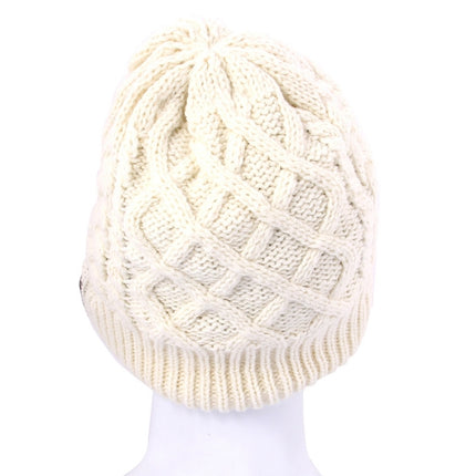 Wavy Textured Knitted Bluetooth Headset Warm Winter Beanie Hat with Mic for Boy & Girl & Adults