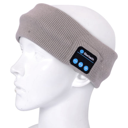 Knitted Bluetooth Headsfree Sport Music Headband with Mic for iPhone / Samsung and Other Bluetooth Devices