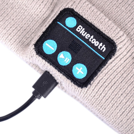 Knitted Bluetooth Headsfree Sport Music Headband with Mic for iPhone / Samsung and Other Bluetooth Devices
