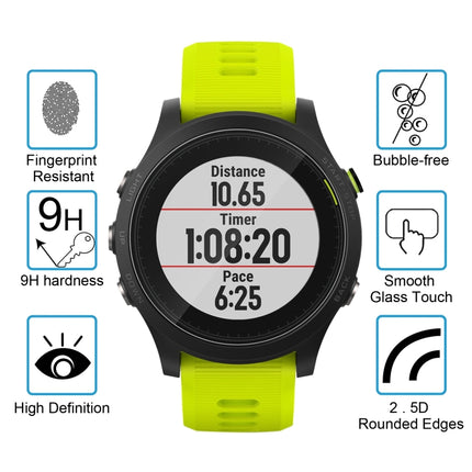 ENKAY Hat-Prince for Garmin Forerunner 935 Smart Watch 0.2mm 9H Surface Hardness 2.15D Explosion-proof Tempered Glass Full Screen Film