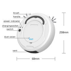 1800Pa Large Suction Smart Household Vacuum Cleaner Clean Robot, CA0380, CA0380B, CA0380H