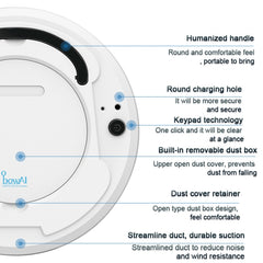 1800Pa Large Suction Smart Household Vacuum Cleaner Clean Robot, CA0380, CA0380B, CA0380H