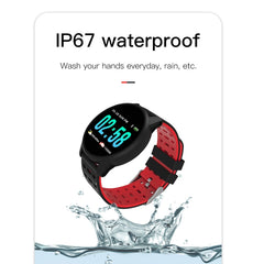 KY108 1.3 inches 240x240 Resolution Smart Bracelet IP67 Waterproof, Support Call Reminder /Heart Rate Monitoring /Sleep Monitoring /Blood Pressure Monitoring /Blood Oxygen Monitoring