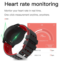 KY108 1.3 inches 240x240 Resolution Smart Bracelet IP67 Waterproof, Support Call Reminder /Heart Rate Monitoring /Sleep Monitoring /Blood Pressure Monitoring /Blood Oxygen Monitoring