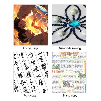 A4-19 6.5W Three Level of Brightness Dimmable A4 LED Drawing Sketchpad Light Pad with USB Cable