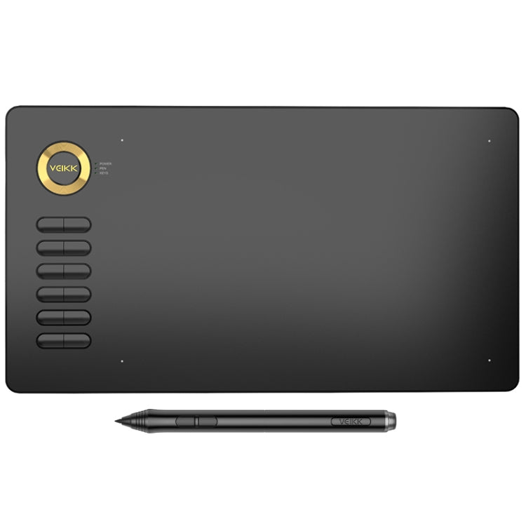 VEIKK A15 10x6 inch 5080 LPI Smart Touch Electronic Graphic Tablet, with Type-C Interface, A15 Beige, A15 Red, A15 Gold, A15 Blue