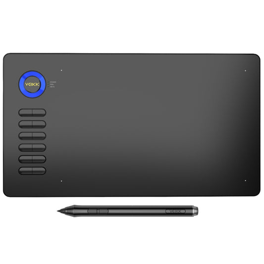 VEIKK A15 10x6 inch 5080 LPI Smart Touch Electronic Graphic Tablet, with Type-C Interface, A15 Blue, A15 Beige, A15 Red