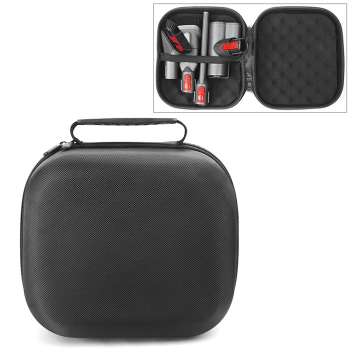 2 piezas de bolsa de almacenamiento a prueba de polvo con cabezal de succión para aspiradora de mano Dyson V7 / V8 / V10 / V11, tamaño: 28 x 22,5 x 13 cm