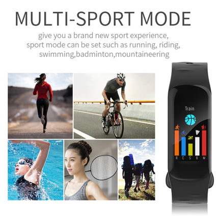 H29 1.14 inches IPS Color Screen Smart Bracelet IP67 Waterproof, Support Step Counting / Call Reminder / Heart Rate Monitoring / Sleep Monitoring