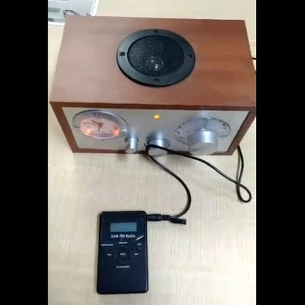 HRD-101 Portable Mini Digital DAB+FM Radio with Lanyard & Headset