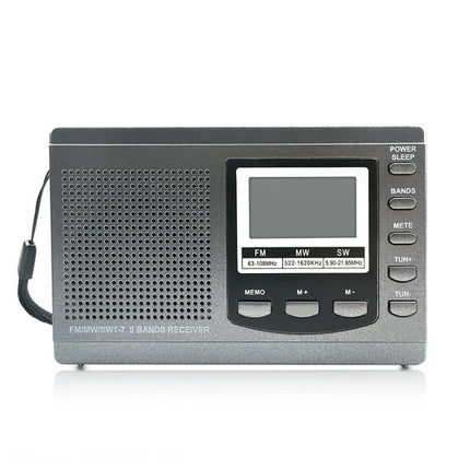 HRD-310 Portable FM AM SW Full Band Digital Demodulation Radio