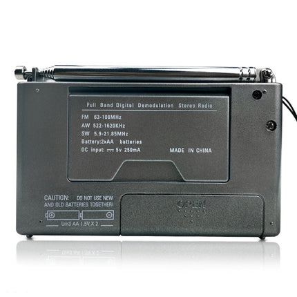 HRD-310 Portable FM AM SW Full Band Digital Demodulation Radio