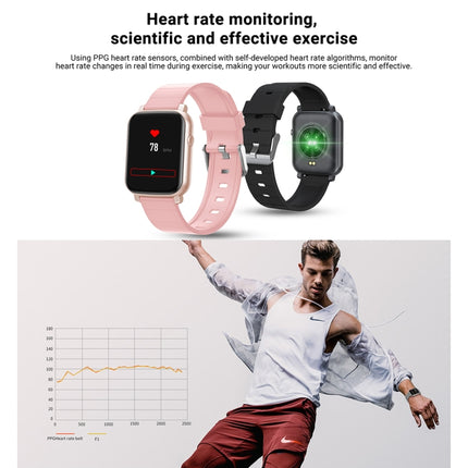 SMA-F1 1.3 inch TFT Full Touch Screen IP68 Waterproof Smart Sports Watch, Support Dynamic Heart Rate & Blood Pressure & Sleep Detection / Bluetooth / Alarm Clock / Photo Control