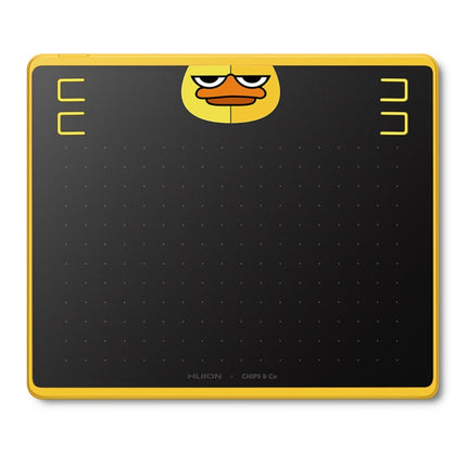 HUION HS64 Chips Special Edition 5080 LPI Art Drawing Tablet with Battery-free Pen for Fun