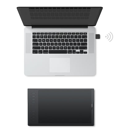 HUION Q11K V2 5080 LPI Wireless Art Drawing Tablet for Fun, with Battery-free Pen & Pen Holder