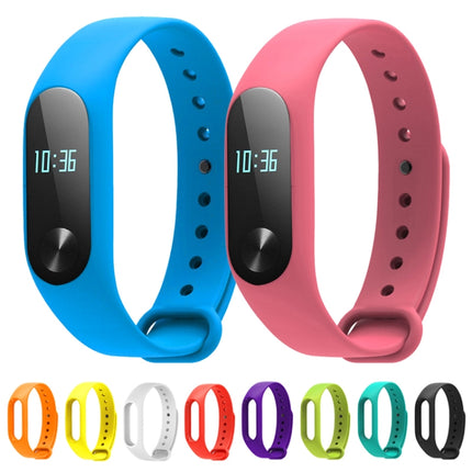 For Xiaomi Mi Band 2 (CA0600B) Colorful Wrist Bands Bracelet, Host not Included, Pink Wristbands, Green Wristbands, Blue Wristbands, Light Green Wristbands, Purple Wristbands, Red Wristbands, White Wristbands, Yellow Wristbands, Black Wristbands       ...