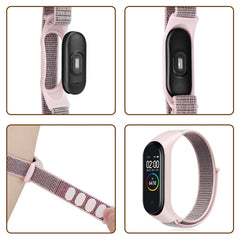 Smart Watch Nylon Woven Watch Band for Xiaomi Mi Band 3 / 4