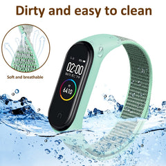 Smart Watch Nylon Woven Watch Band for Xiaomi Mi Band 3 / 4