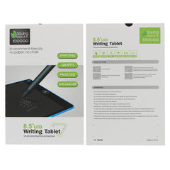 Portable 8.5 inch LCD Writing Tablet Drawing Graffiti Electronic Handwriting Pad Message Graphics Board Draft Paper with Writing Pen, 8.5 inch Black, 8.5 inch Green, 8.5 inch Blue, 8.5 inch Red, 8.5 inch White