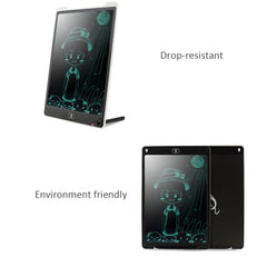 Portable 12 inch LCD Writing Tablet Drawing Graffiti Electronic Handwriting Pad Message Graphics Board Draft Paper with Writing Pen, 12 inch Green, 12 inch Blue, 12 inch Red, 12 inch White, 12 inch Black