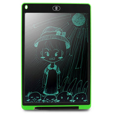 Portable 12 inch LCD Writing Tablet Drawing Graffiti Electronic Handwriting Pad Message Graphics Board Draft Paper with Writing Pen, 12 inch Green, 12 inch Blue, 12 inch Red, 12 inch White, 12 inch Black