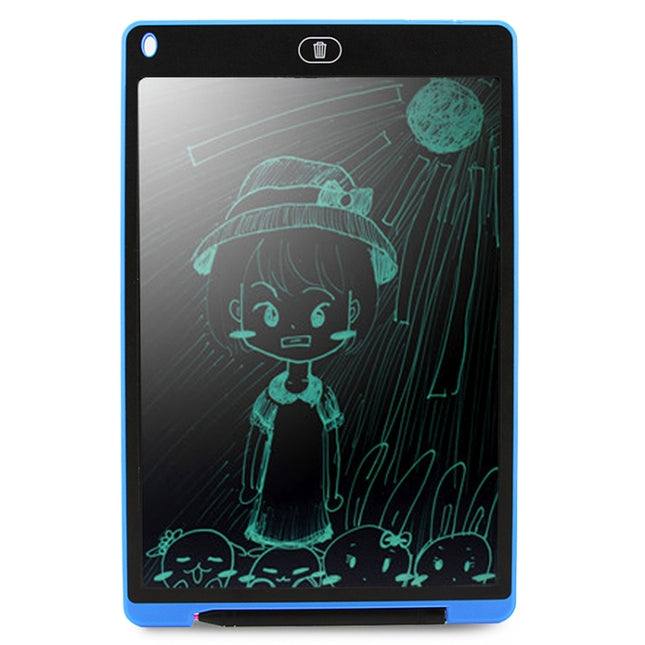 Portable 12 inch LCD Writing Tablet Drawing Graffiti Electronic Handwriting Pad Message Graphics Board Draft Paper with Writing Pen, 12 inch White, 12 inch Black, 12 inch Green, 12 inch Blue, 12 inch Red