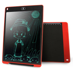 Portable 12 inch LCD Writing Tablet Drawing Graffiti Electronic Handwriting Pad Message Graphics Board Draft Paper with Writing Pen, 12 inch Green, 12 inch Blue, 12 inch Red, 12 inch White, 12 inch Black