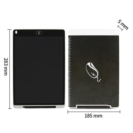 Portable 12 inch LCD Writing Tablet Drawing Graffiti Electronic Handwriting Pad Message Graphics Board Draft Paper with Writing Pen, 12 inch White, 12 inch Black, 12 inch Green, 12 inch Blue, 12 inch Red