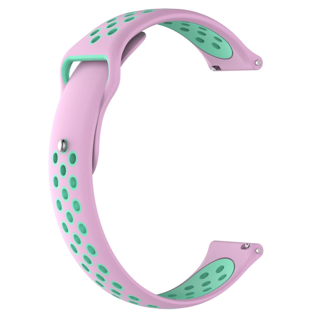 Correa de reloj de dos colores para Galaxy S3 Ticwatch Pro