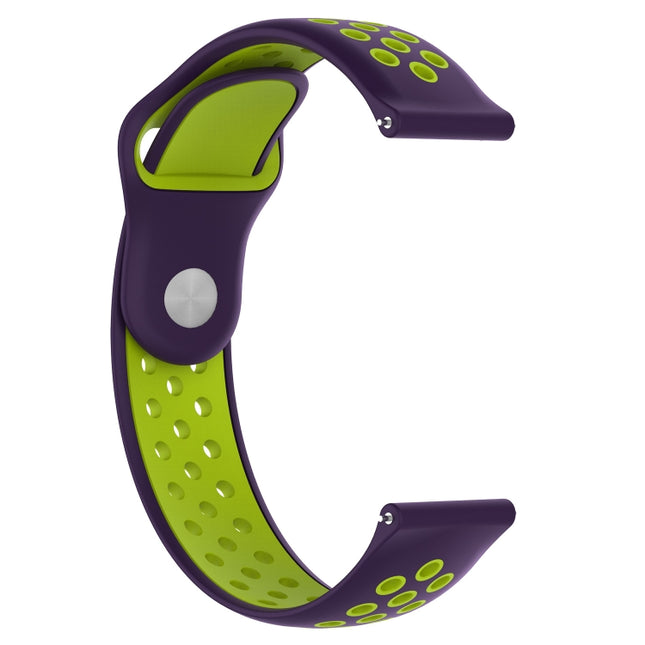 Correa de reloj de dos colores para Galaxy S3 Ticwatch Pro