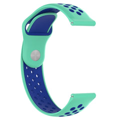 Correa de reloj de dos colores para Galaxy S3 Ticwatch Pro