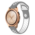 Für Galaxy Watch 42 mm / Grau Weiß
