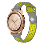 Für Galaxy Watch 42 mm / Gelb + Grau