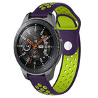 Para Galaxy Watch de 46 mm / Púrpura + verde menta