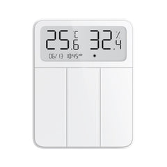 Original Xiaomi Mijia ZNKG03HL 3 Keys Smart Display Screen Lamps Wall Switch, Support Mobile Phone Remote Control