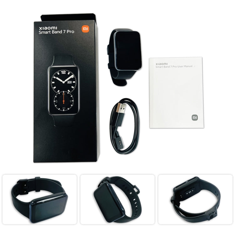 Xiaomi Smart Band 7 Pro Global original, pantalla AMOLED de 1,64 pulgadas, compatible con monitorización de frecuencia cardíaca, oxígeno en sangre, estrés y sueño