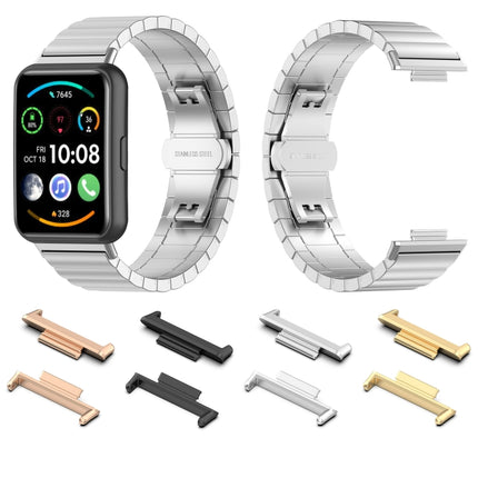 For Huawei Watch Fit 2 2 in 1 Metal Watch Band Connectors