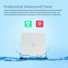 NEO NAS-SC01W Wireless WiFi EU Smart Light Control Switch 1Gang, 1 Gang