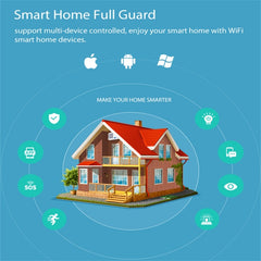 NEO NAS-SC03W Wireless WiFi EU Smart Light Control Switch 3Gang, 3 Gang