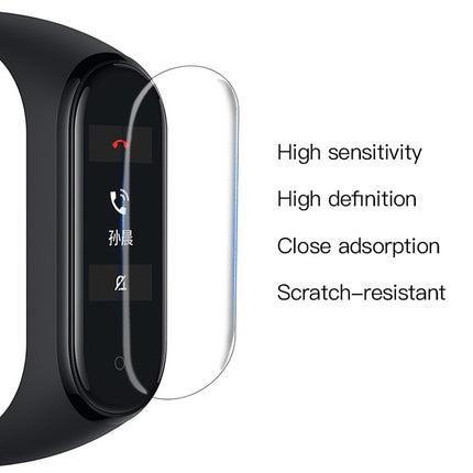 PET Soft Screen Protective Film for Xiaomi Mi Band 5/6, 1 PCS