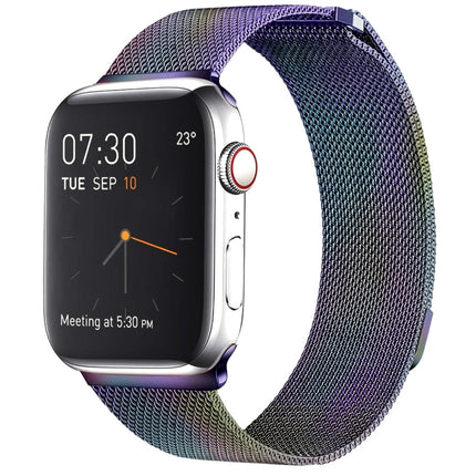 Milanese Loop Magnetic Stainless Steel Watch Band for Apple Watch Series 10 42mm / 9&8&7 41mm / SE 3&SE 2&6&SE&5&4 40mm / 3&2&1 38mm