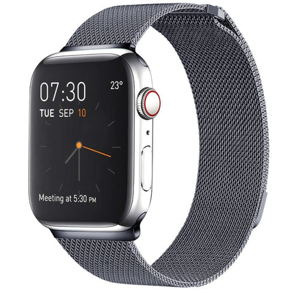 Milanese Loop Magnetic Stainless Steel Watch Band for Apple Watch Ultra 49mm&Watch Ultra 2 49mm / Series 10 46mm / 9&8&7 45mm / SE 3&SE 2&6&SE&5&4 44mm / 3&2&1 42mm