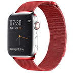 For Apple Watch Ultra 49mm / Series 8&7 45mm / SE 2&6&SE&5&4 44mm / 3&2&1 42mm / Red