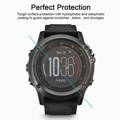 ENKAY Hat-Prince for Garmin Fenix 3 HR Smart Watch 0.2mm 9H Surface Hardness 2.15D Curved Edge Tempered Glass Film