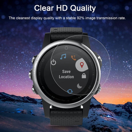 ENKAY Hat-Prince for Garmin Fenix 5S Smart Watch 0.2mm 9H Surface Hardness 2.15D Curved Edge Tempered Glass Film