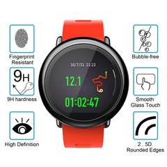 ENKAY Hat-Prince for Xiaomi Huami AMAZFIT Smart Watch 0.2mm 9H Surface Hardness 2.15D Explosion-proof Tempered Glass Full Screen Film