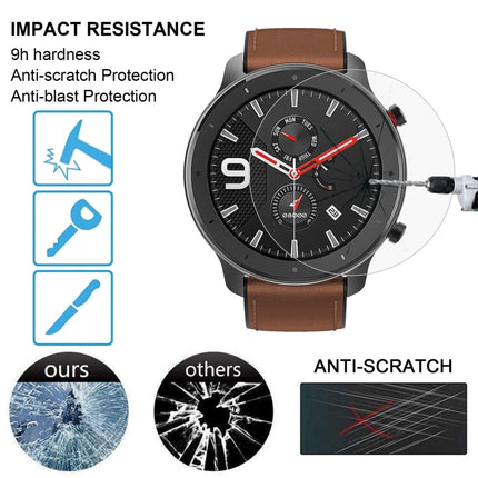 For Huami Amazfit GTR 42mm 0.26mm 2.5D 9H Tempered Glass Film Screen Protector, For Huami Amazfit GTR 42mm