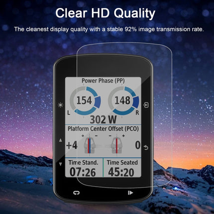 For Garmin Edge 520 Plus 0.26mm 2.5D 9H Tempered Glass Film Screen Protector