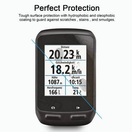 For Garmin Edge 510 0.26mm 2.5D 9H Tempered Glass Film Screen Protector